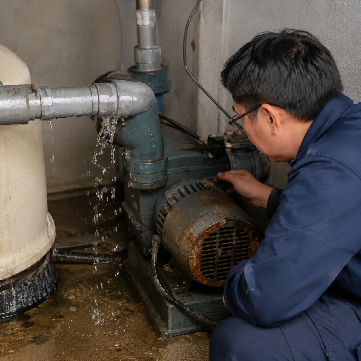 檢修漏水與水電設備
