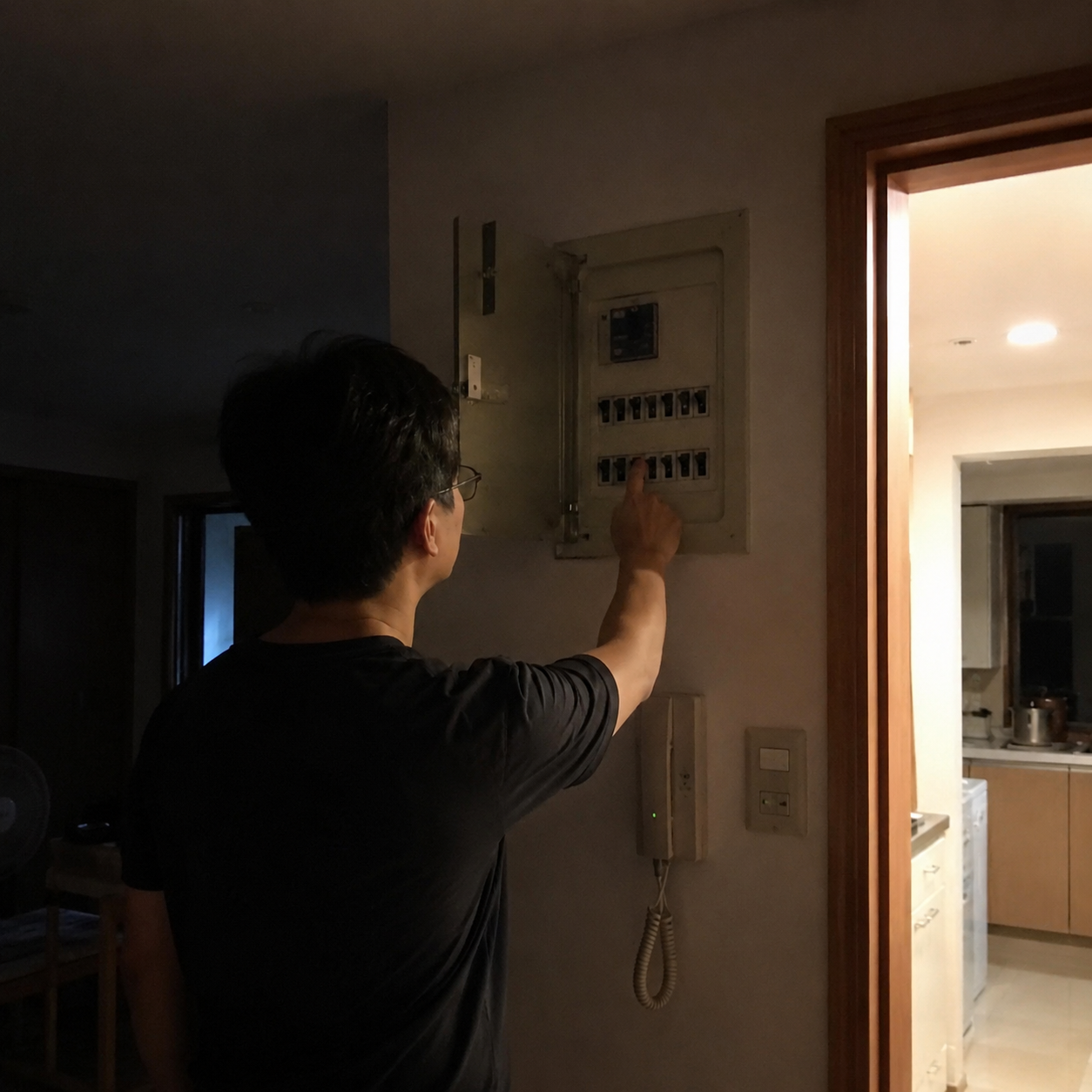 檢查住家配電箱